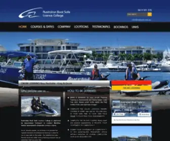 Myboat.net.au(Boat licence) Screenshot