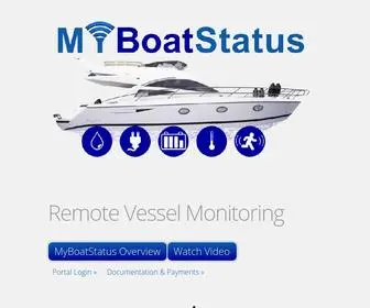 Myboatstatus.com(Online wireless vessel monitoring) Screenshot