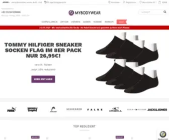 Mybodywear.de(Ihr Online) Screenshot