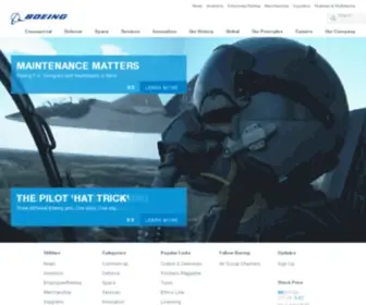 Myboeing.com(The Boeing Company) Screenshot