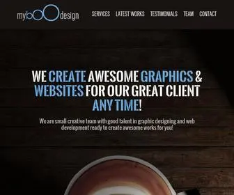 Myboodesign.com(Web Designer) Screenshot