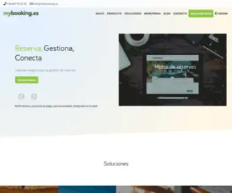 Mybooking.es(Programa de gestión y motor de reservas) Screenshot