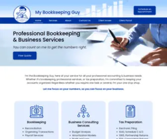 Mybookkeepingguy.com(My Bookkeeping Guy) Screenshot