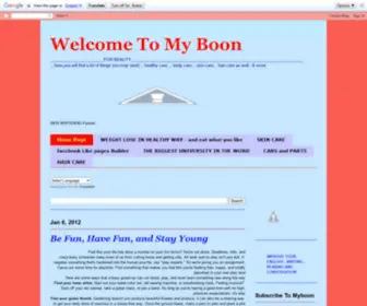 Myboon.net(My Boon) Screenshot