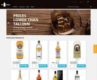 Mybooze.eu(myBooze) Screenshot