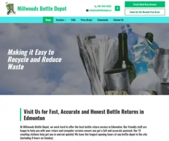 Mybottledepot.ca(Bottle Return In Edmonton) Screenshot