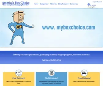 Myboxchoice.com(Americas Box Choice) Screenshot