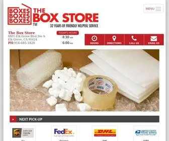 Myboxstore.com(Packing, Shipping, Mailing) Screenshot