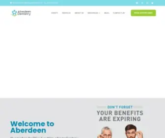 Myboyntondentist.com(Aberdeen Dentistry) Screenshot