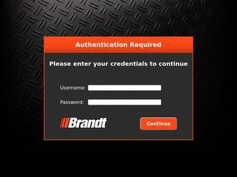 MYbrandtnet.com(Firewall Authentication) Screenshot