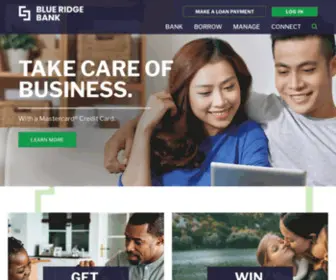 MYBRB.com(Blue Ridge Bank) Screenshot