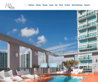 MYbrickellresidences.com(New Preconstruction Miami Florida in Brickell) Screenshot