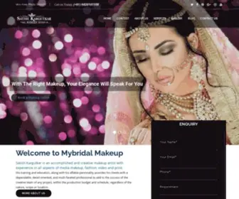 MYbridalmakeup.com(Satish Kargutkar) Screenshot