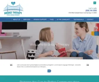 MYbridgetherapy.com(Bridge Therapy) Screenshot