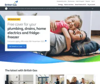 MYbritishgashomeinstallation.co.uk(British Gas) Screenshot