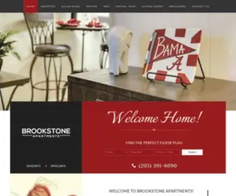 MYbrookstone.com(Brookstone Apartment Homes) Screenshot