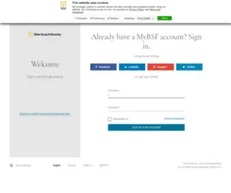 MYBSF.org(BSF is an in) Screenshot