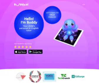 Mybuddy.ai(Voice-based English tutor for kids) Screenshot