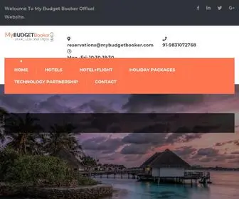 Mybudgetbooker.com(My Budget Booker) Screenshot