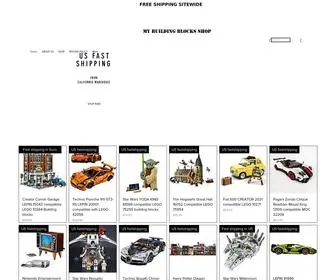 Mybuildingblocksshop.com(Lego Compatible Sets) Screenshot