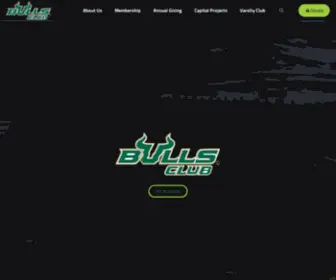 Mybullsclub.com(University of South Florida Development) Screenshot