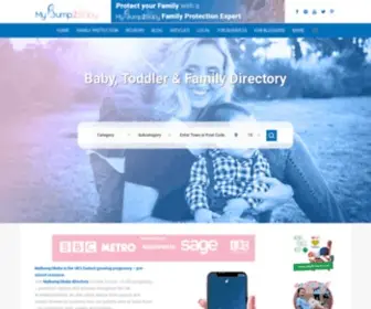 Mybump2Baby.com(Pregnancy, Baby, Toddler & Family Directory & Resource) Screenshot