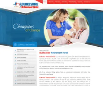 Myburkeshire.com(Burkeshire Retirement Hotel) Screenshot