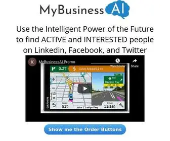 Mybusinessai.com(My Business AI) Screenshot