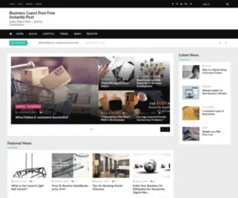 Mybusinessnews.site(Free Instantly Post Guest Post) Screenshot