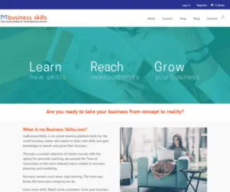 Mybusinessskills.com(My Business Skills from) Screenshot