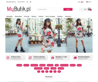 Mybutik.pl(Odzież damska wysokiej jakości. Ponad 1000 wzorów) Screenshot