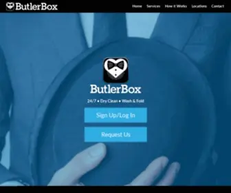 Mybutlerbox.com(ButlerBox Home) Screenshot