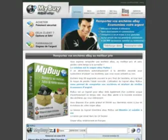 Mybuy.info(Sniper eBay MyBuy et logiciel d'enchere automatique eBay et sniping) Screenshot