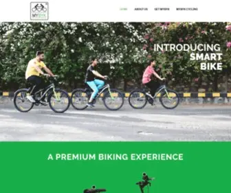 MYBYK.in(India's First Premium Bike Sharing Service) Screenshot