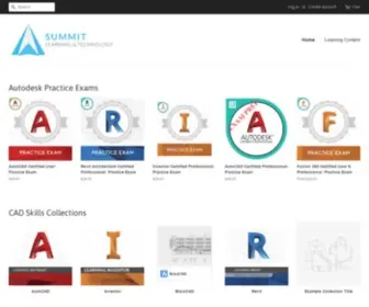 Mycadskills.com(Summit L&T) Screenshot