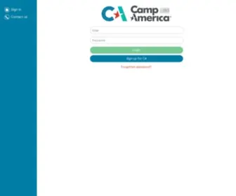 Mycampamerica.com(Camp America) Screenshot
