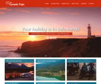 Mycanadatrips.co.uk(Canada Holidays 2021) Screenshot