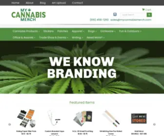 Mycannabismerch.com(My Cannabis Merch) Screenshot