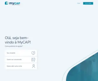 Mycap.com.br(Corretora MyCAP) Screenshot