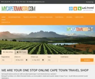 Mycapetownstay.com(My Cape Town Stay) Screenshot