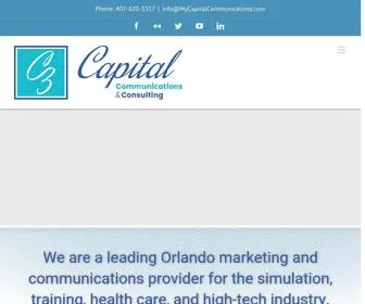 Mycapitalcommunications.com(Capital Communications) Screenshot