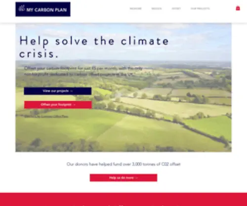 Mycarbonplan.org(Mycarbonplan) Screenshot