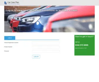 Mycarcareplanportal.com(Car Care Plan Customer Portal) Screenshot