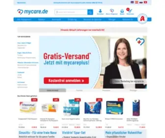 Mycare.de(Ihre günstige Online Apotheke) Screenshot