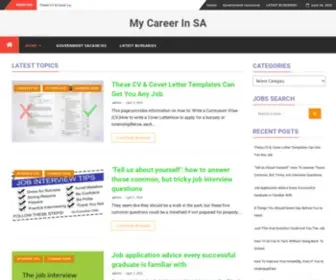 Mycareerinsa.co.za(Mycareerinsa) Screenshot