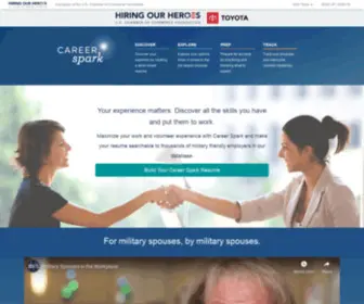 Mycareerspark.org(Career Spark) Screenshot