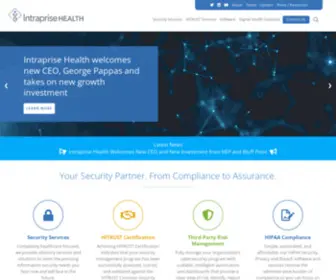 Mycarenav.com(Intraprise Health) Screenshot