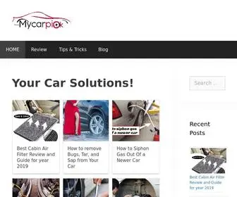 Mycarpick.com(Your Car Solutions) Screenshot