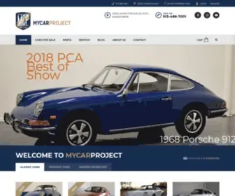 Mycarproject.com(Classic Cars) Screenshot