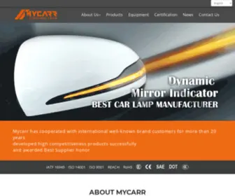 Mycarr.com(新傑燈光科技有限公司) Screenshot